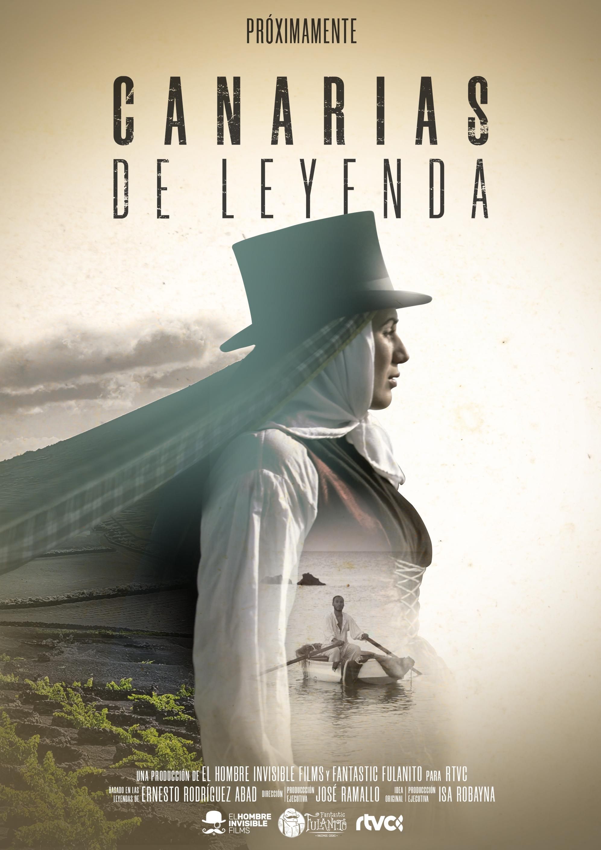 Cartel de 'Canarias de leyenda'.