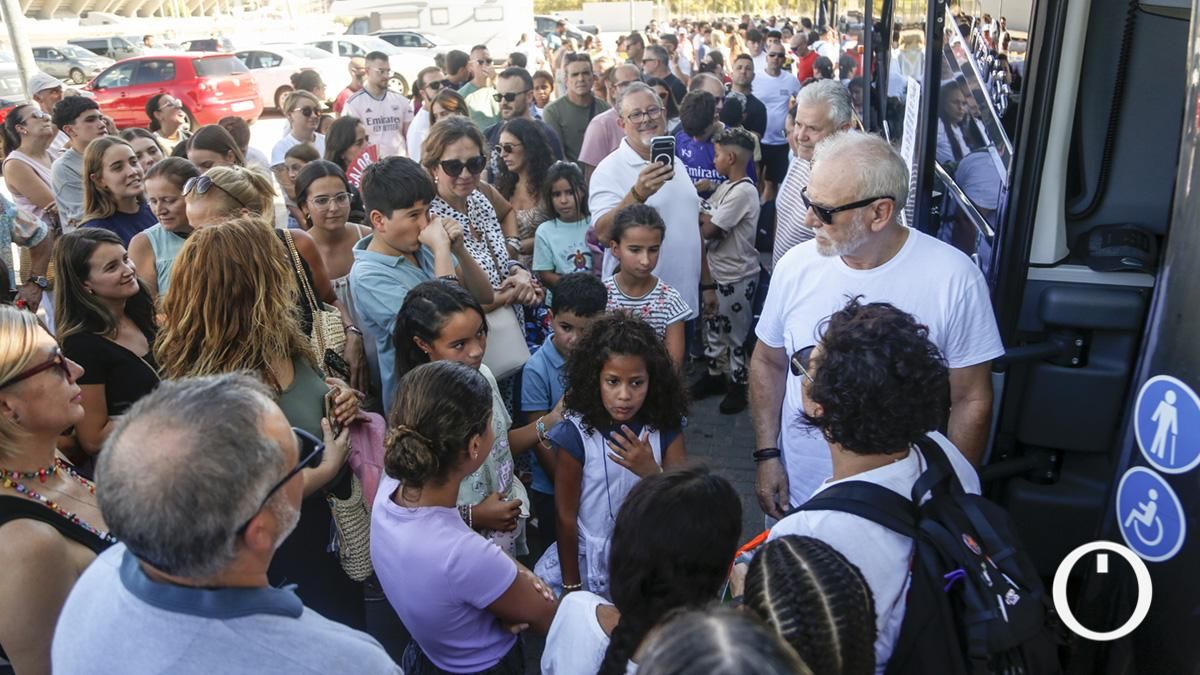 Despedida de los niños saharauis del programa Vacaciones en Paz