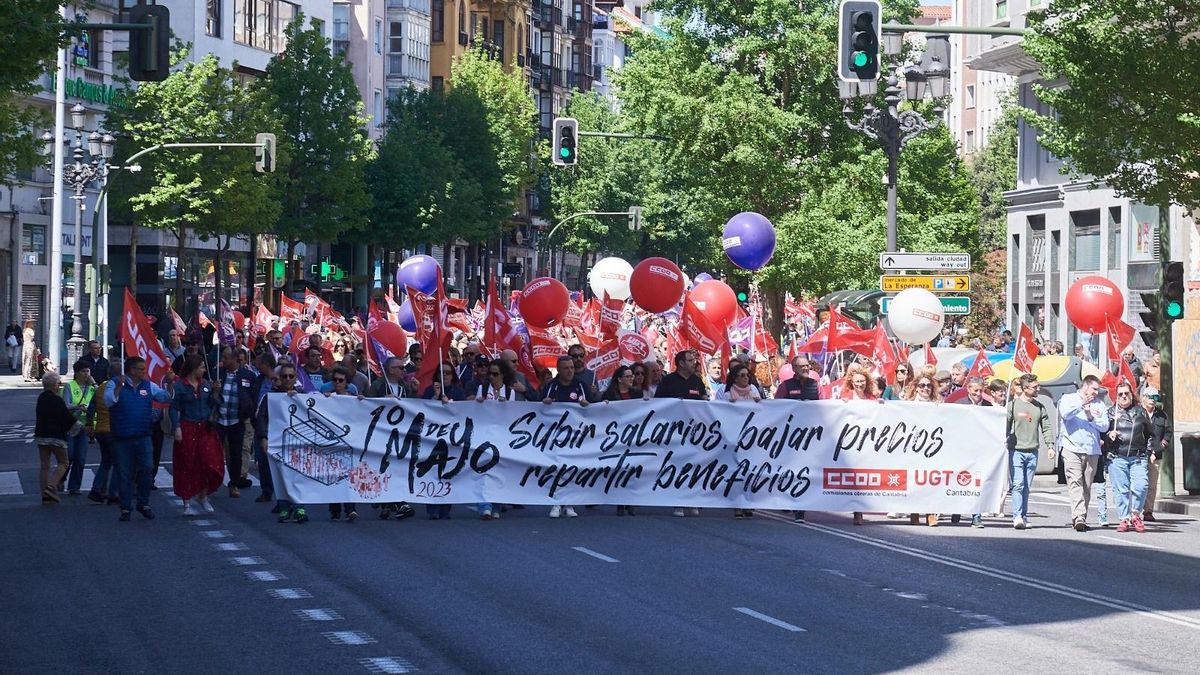 Los sindicatos toman la calle el Primero de Mayo: "Pedimos a los ...