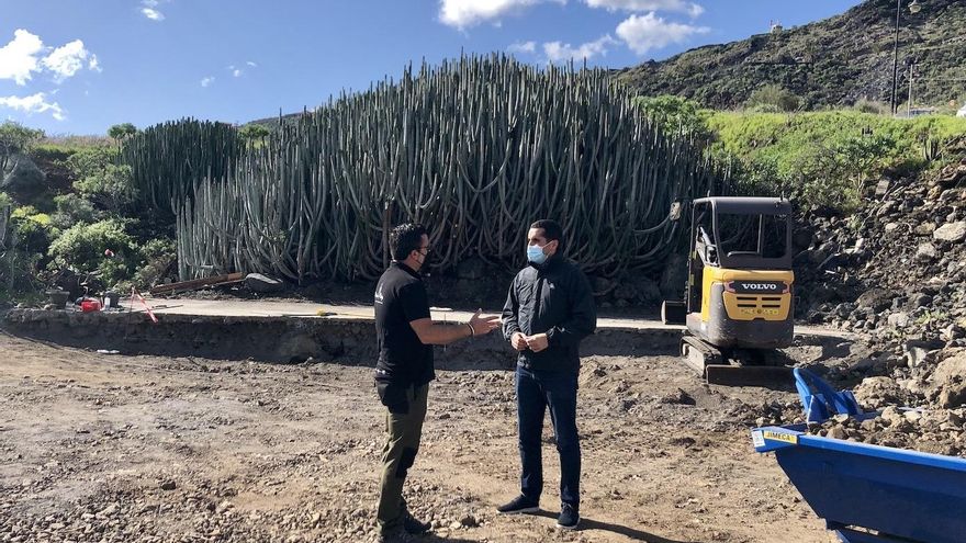 Breña Baja recupera un espacio en desuso en Los Cancajos y lo convierte en espacio multiusos para conciertos y astroturismo