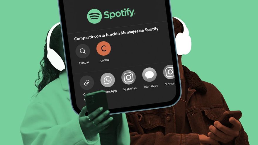 Spotify sabe con quién compartes las canciones que escuchas y su nueva función desvela lo que enviaste hace años