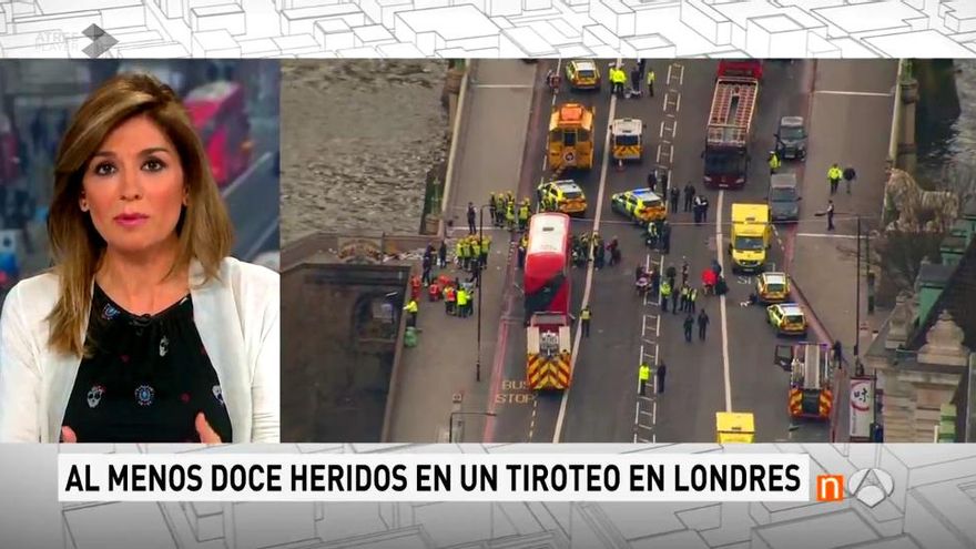 Antena 3 emite boletines informativos con Sandra Golpe
