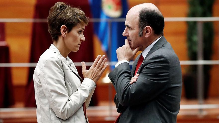 Chivite cree que es "cuestión de días" que el consejero del PNV Manuel Ayerdi sea imputado por el Supremo en el 'caso Davalor', lo que le obligará a dimitir