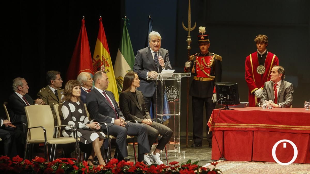 Acto de entrega de las Medallas de la Ciudad concedidas por el Ayuntamiento de Córdoba