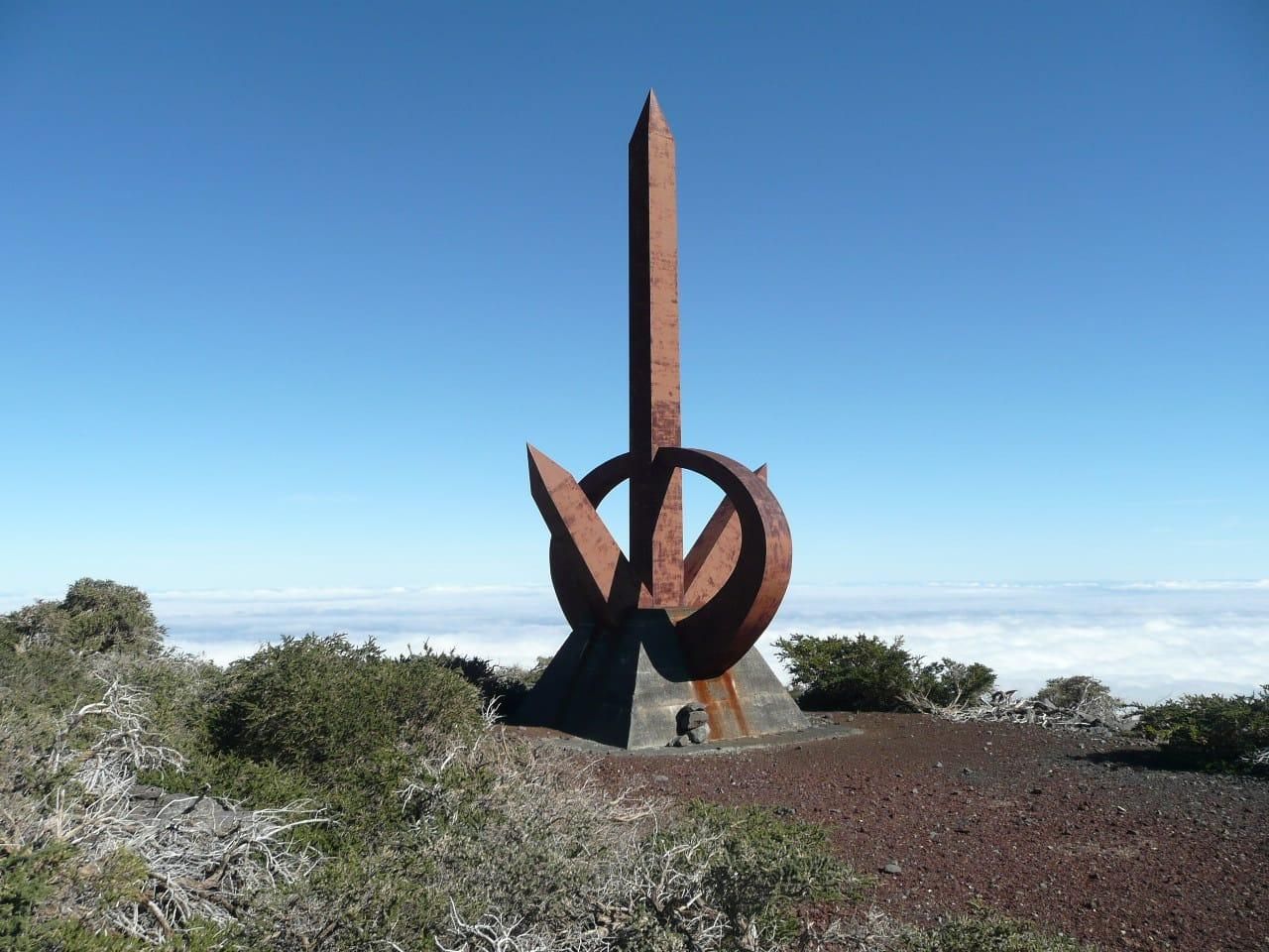 Fotografía del  Monumento al Infinito cedida por el Ayuntamiento de San Andrés y Sauces.