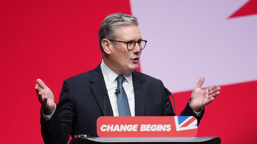 Starmer dice que tomará "decisiones impopulares" porque no hay “respuestas fáciles” para resolver la crisis del Reino Unido