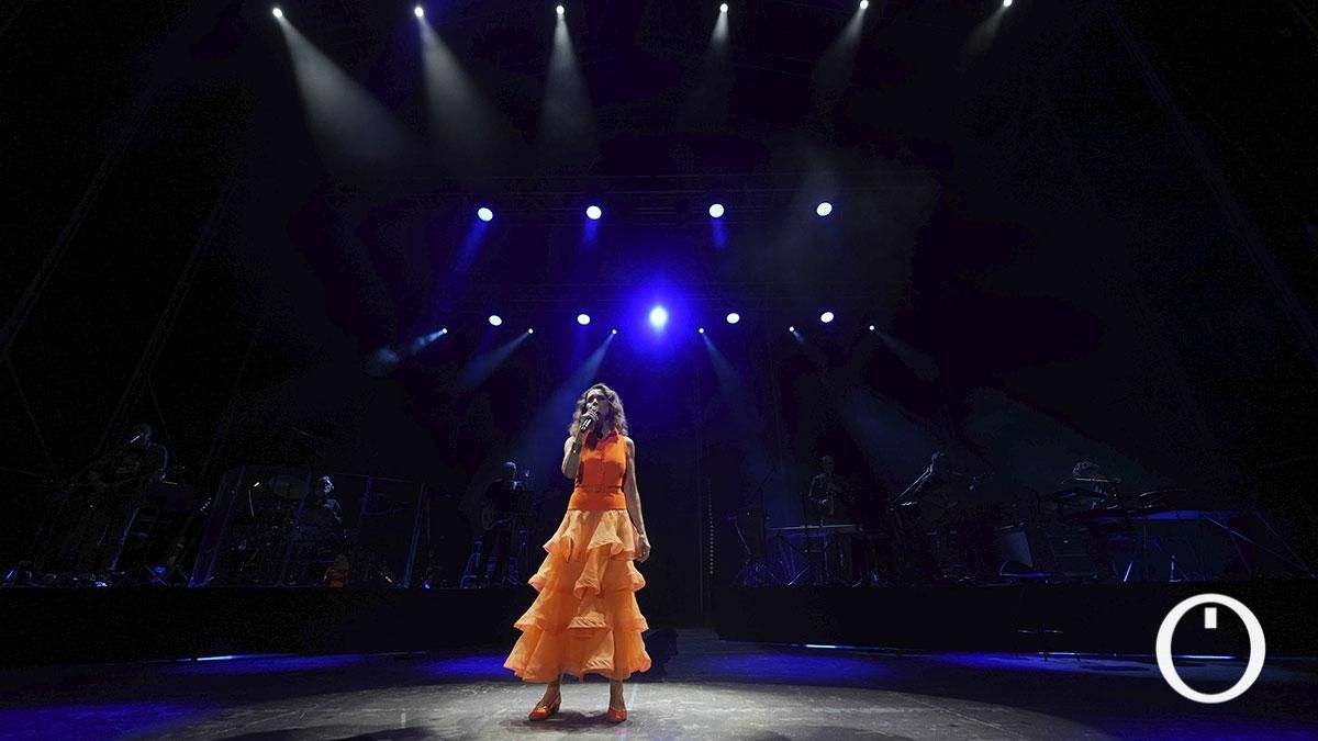 Concierto de Ana Belén en el teatro La Axerquía