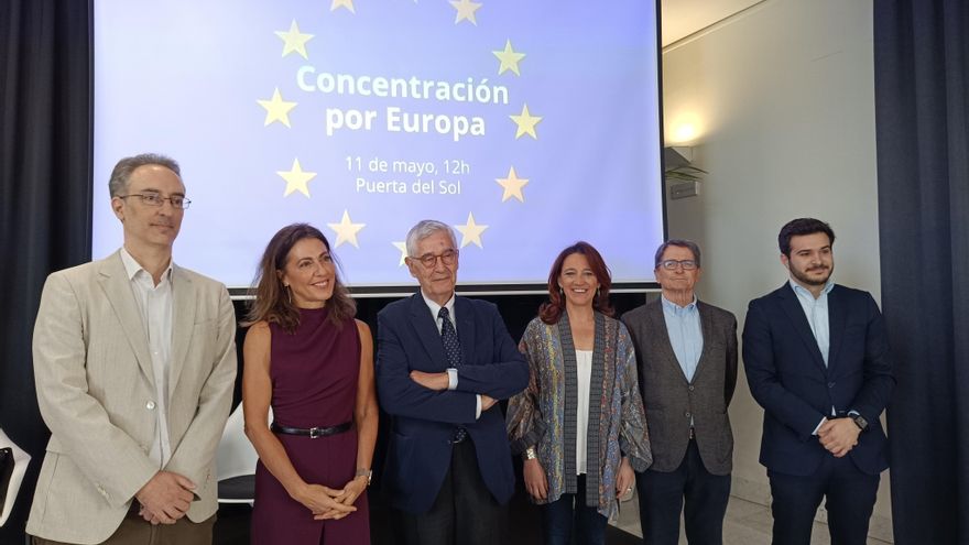 Una concentración en Madrid el 11 de de mayo reivindicará “más Europa” frente a los ultranacionalismos e imperialismos