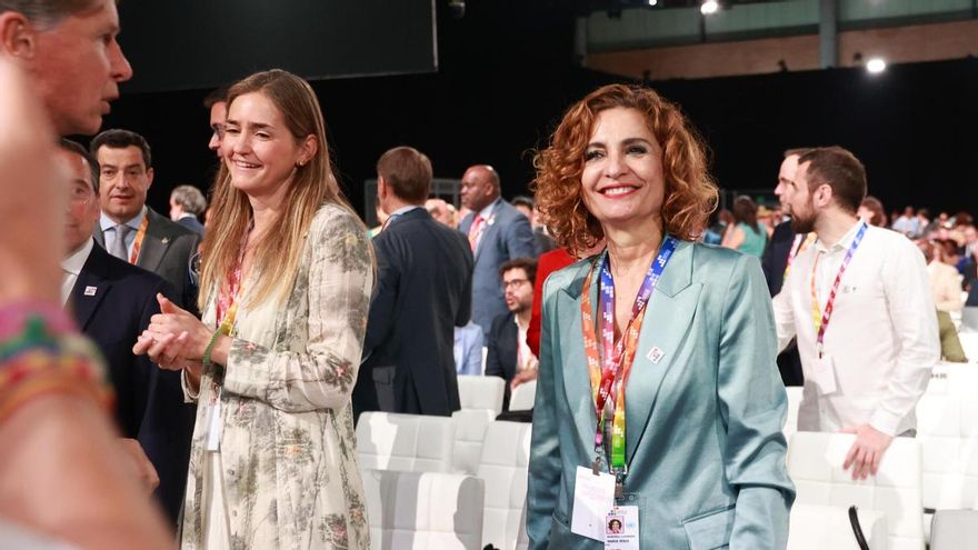 María Jesús Montero en Sevilla, el 30 de junio de 2025