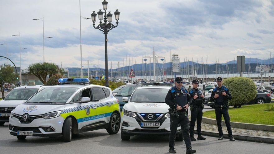 Archivo - Policía Local de Santander.