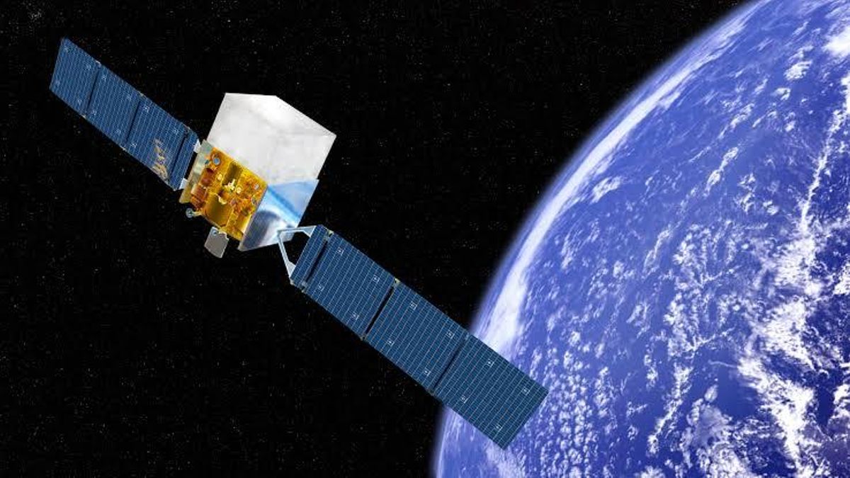 Recreación del Telescopio Espacial de Rayos Gamma Fermi de la NASA