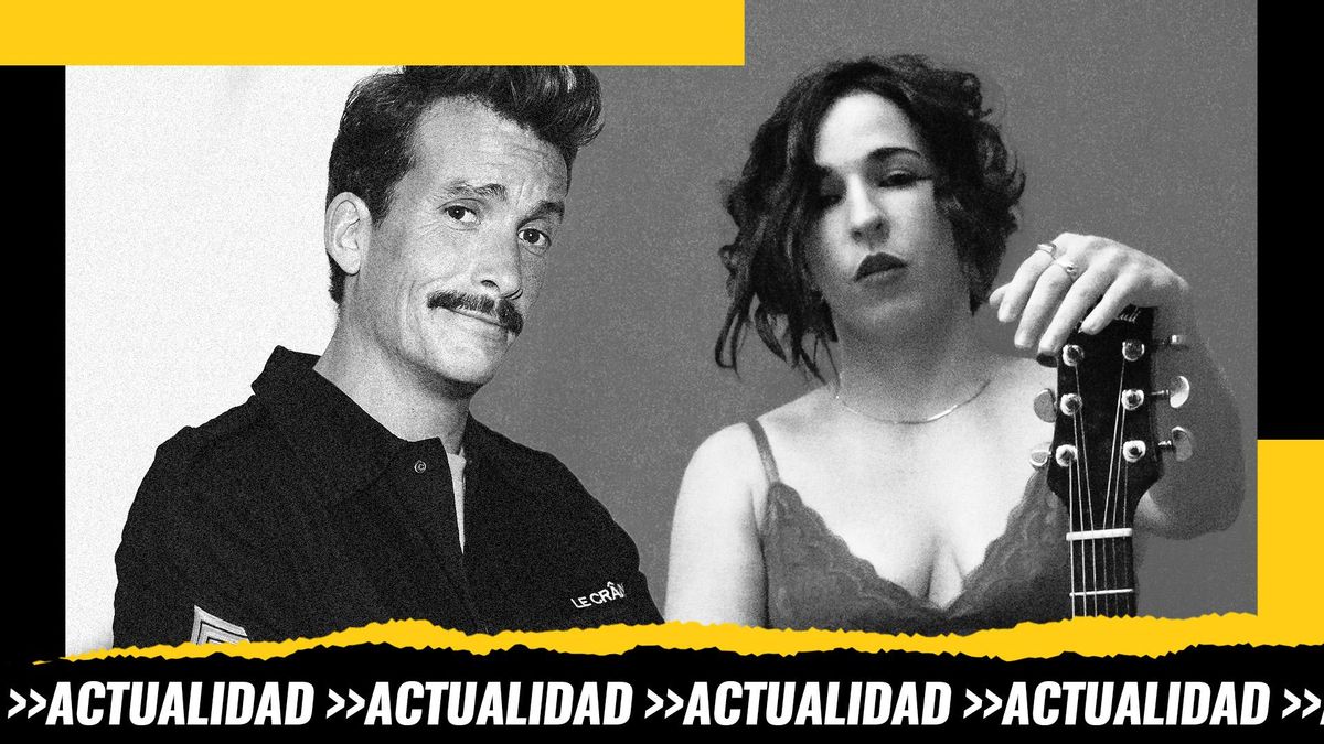 Montaje: Grison y Perra Blanco en fotos de promoción