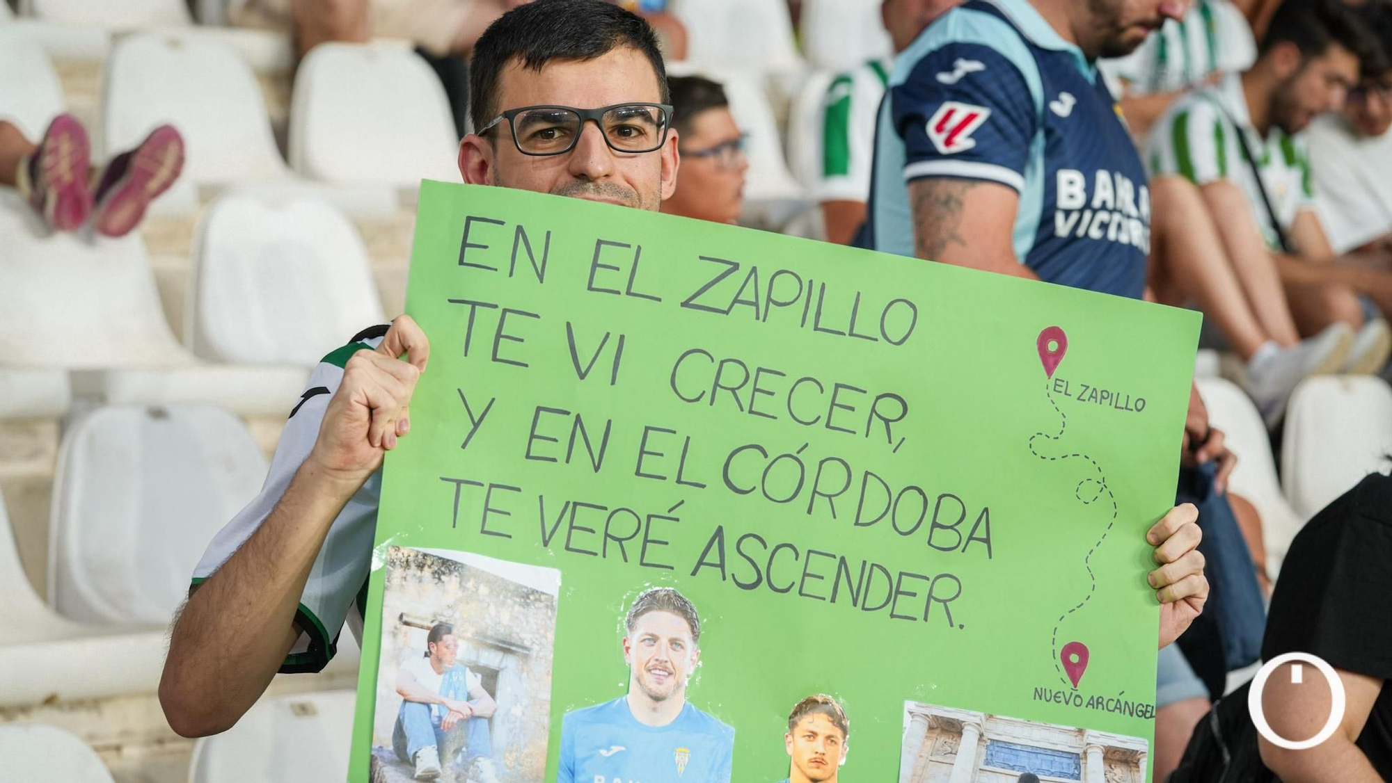 Grada Blanquiverde Córdoba CF - UD Las Palmas