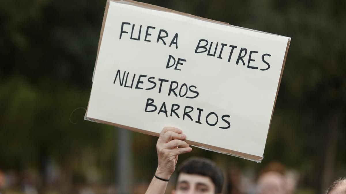 Manifestación por la vivienda en Córdoba.