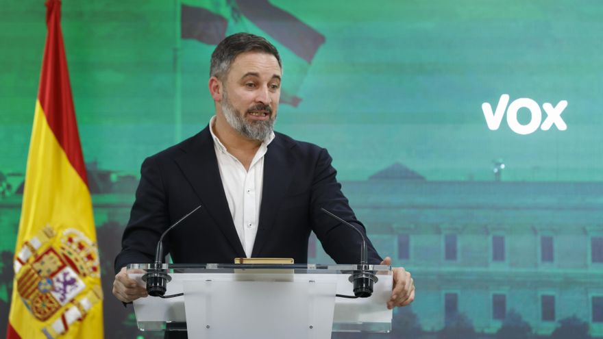 Abascal espera que el giro de Feijóo sobre los indultos beneficie en Galicia a Vox, "un partido que no está dispuesto a mentir"