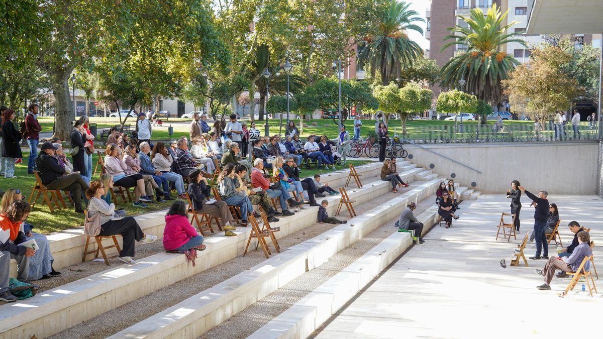 Actividad 'Offline Córdoba' en los Jardines de la Agricultura.