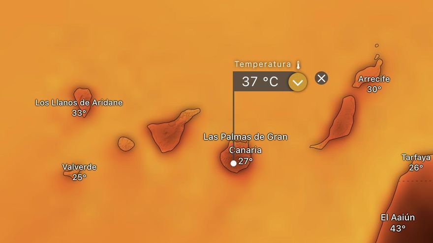Calima, avisos rojos y máximas de más de 40 grados: Canarias vivirá esta semana un episodio de altas temperaturas