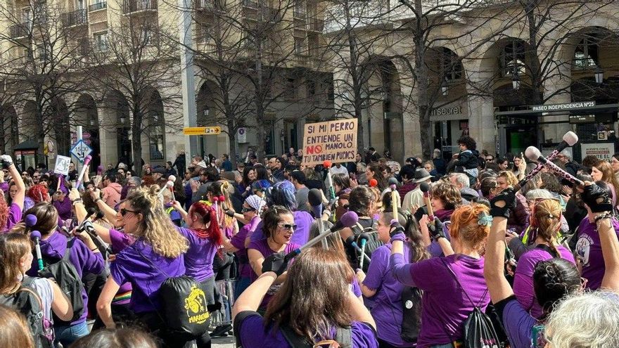 Manifestación del 8M en Zaragoza