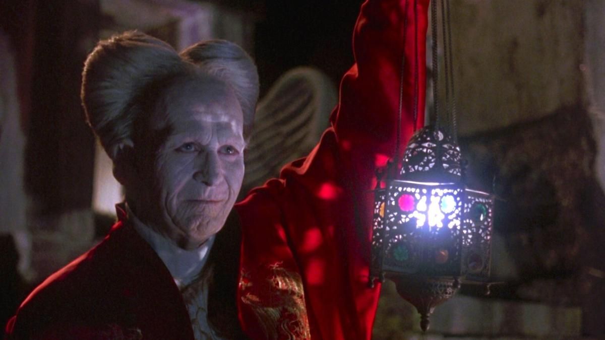 Drácula, según la versión de Francis Ford Coppola, filmada en 1992