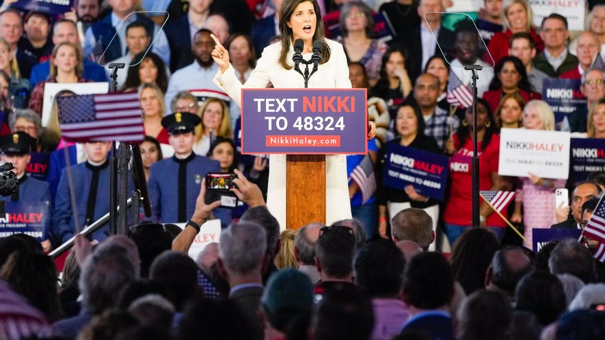 Haley lanza un aviso a Trump, critica a Biden y afirma que EE.UU. no es racista