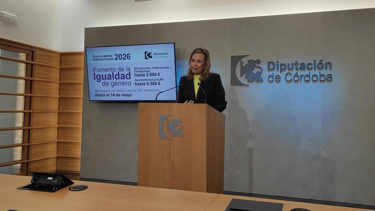 La Diputación abre dos líneas de ayudas dirigidas al desarrollo de proyectos de igualdad