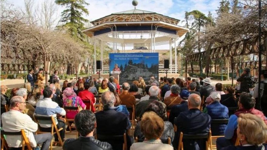 Presentación del proyecto de recuperación del parque de La Vega de Toledo