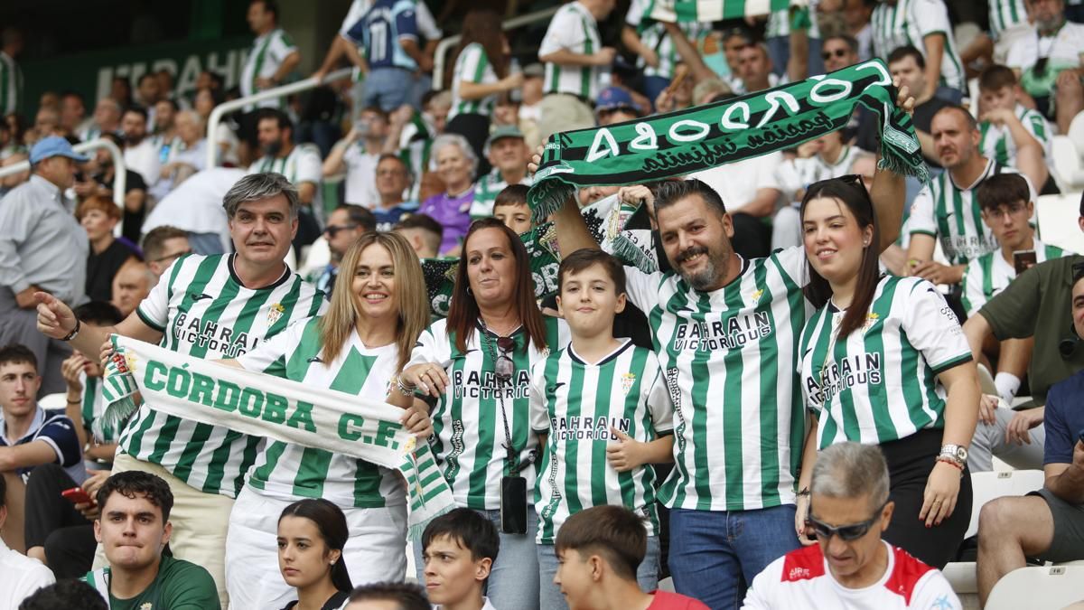 Grada Blanquiverde del Córdoba CF - UD Almería