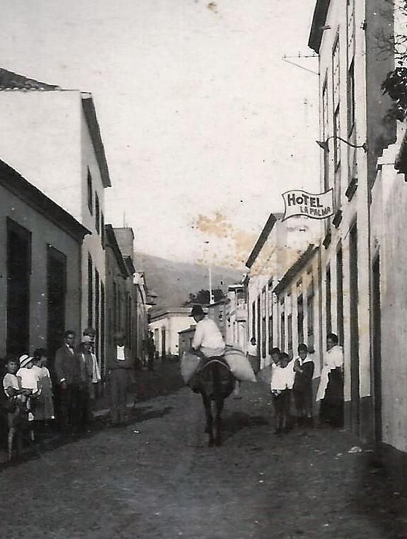 Hotel La Palma, donde hospedó Pedro García Cabrera en Los Llanos de Aridane.