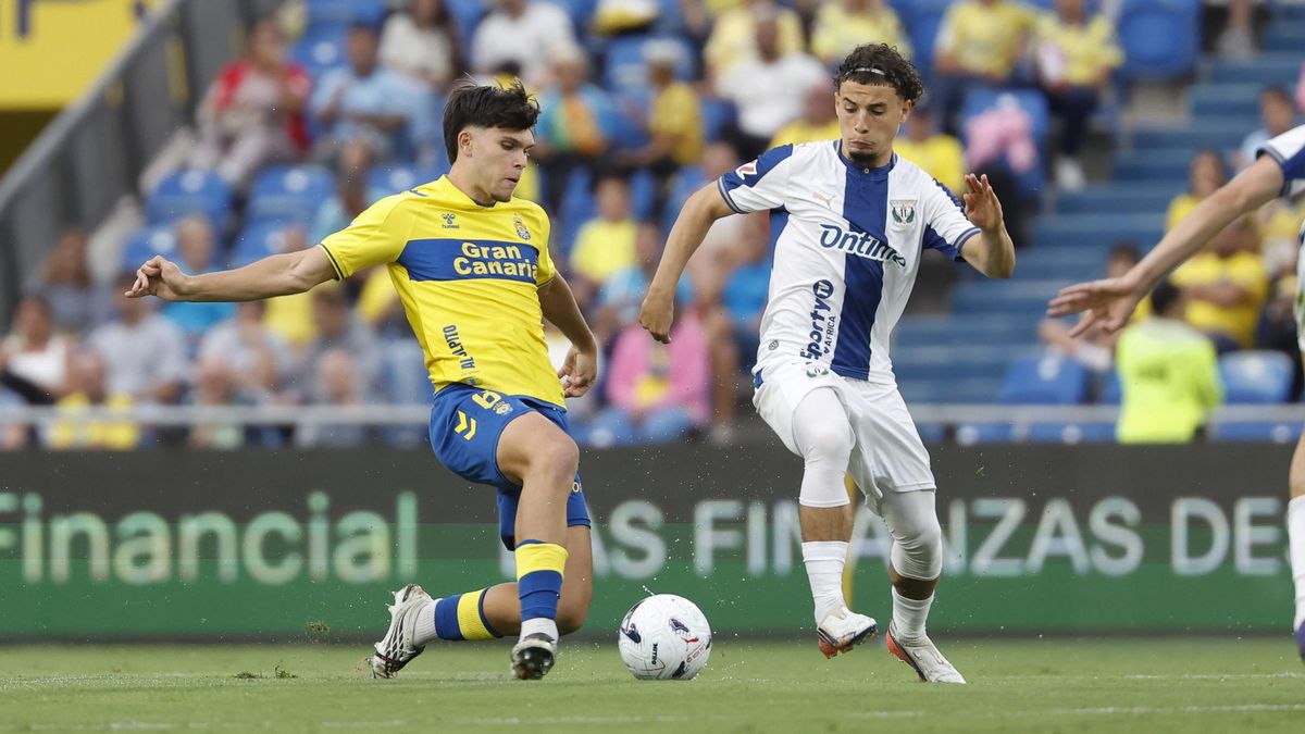 Las Palmas no pasa del empate ante el Leganés