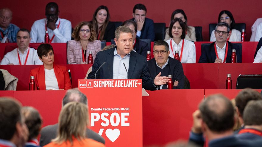 García-Page insiste en su rechazo a la amnistía por "no casar" con los valores del PSOE