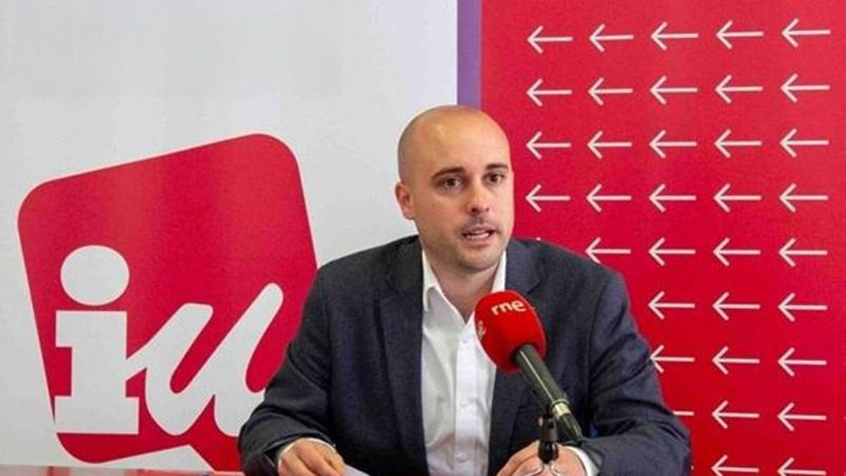 Israel Ruiz Salmón, candidato de Izquierda Unida a la Presidencia de Cantabria.
