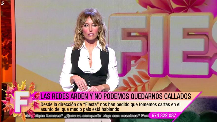 Emma García leyó un comunicado para aclarar una "broma" que hicieron a Ana María Aldón