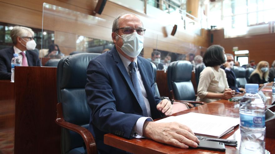 El portavoz del PSOE en la Asamblea de Madrid, Ángel Gabilondo