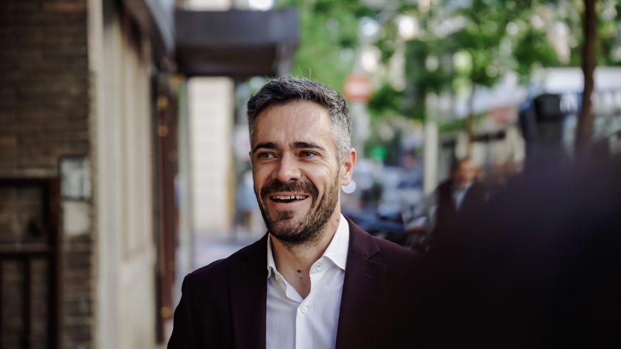 El portavoz de la Ejecutiva del PSOE, Felipe Sicilia, en una imagen de archivo.