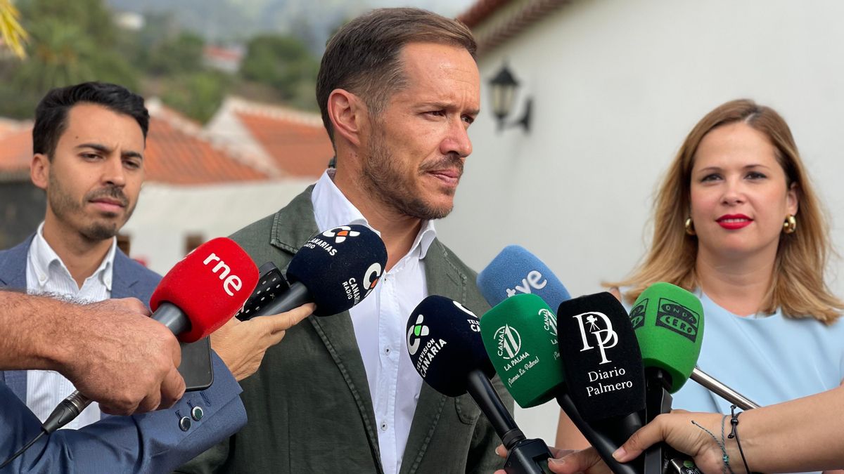 Mariano Hernández Zapata, presidente del Partido Popular de La Palma y consejero de Transición Ecológica y Energía del Gobierno de Canarias.