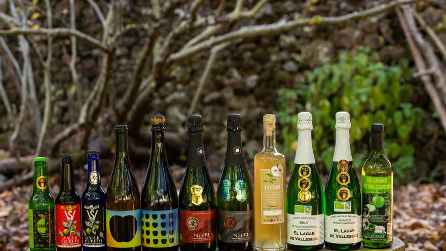 Las sidras de Valleseco logran once medallas en un certamen internacional