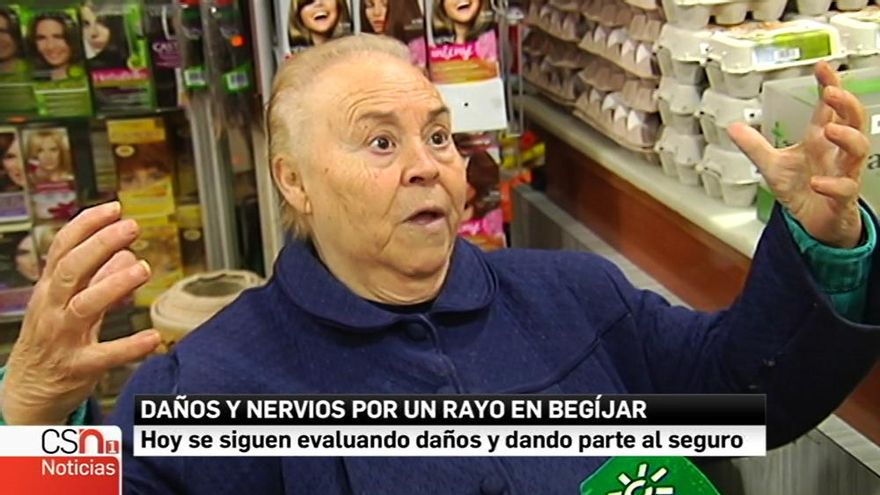 Muere Antonia, la mujer que dio a Canal Sur uno de sus vídeos más populares: "Ya está aquí la guerra"