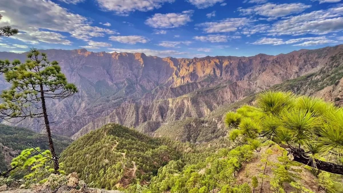 Parque Nacional de la Caldera de Taburiente.