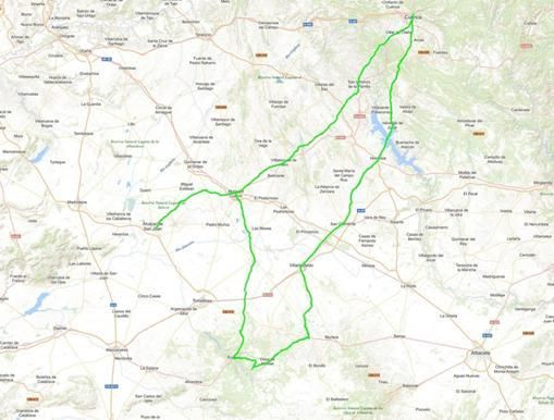Mapa de la Tercera Salida