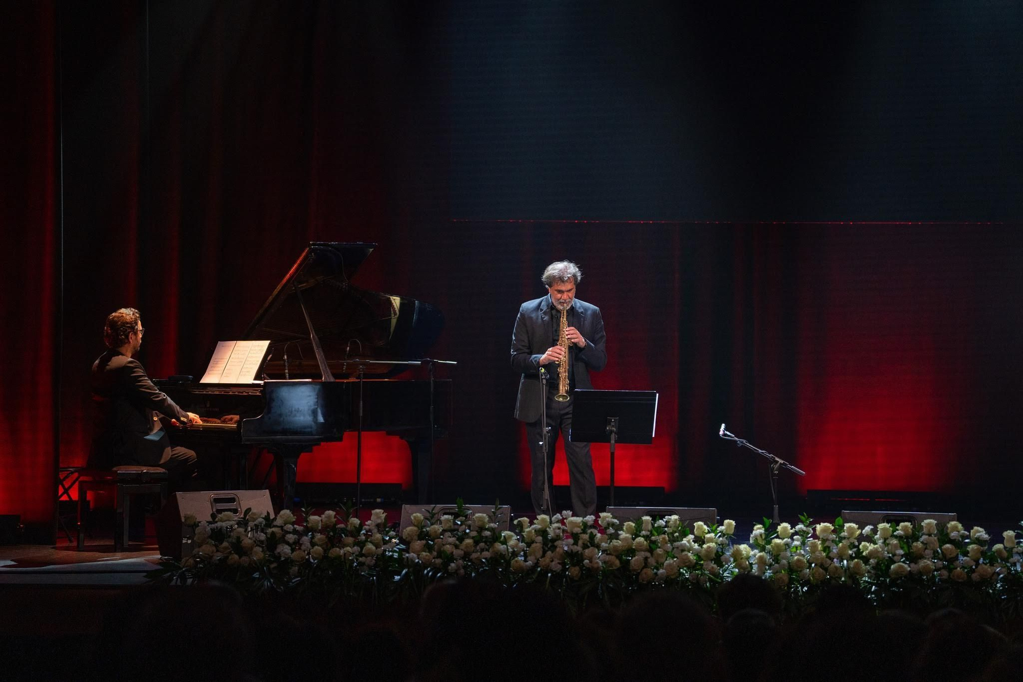 Una decena de artistas rinden homenaje al compositor palmero Luis Cobiella en la Fiesta de Arte de La Bajada.