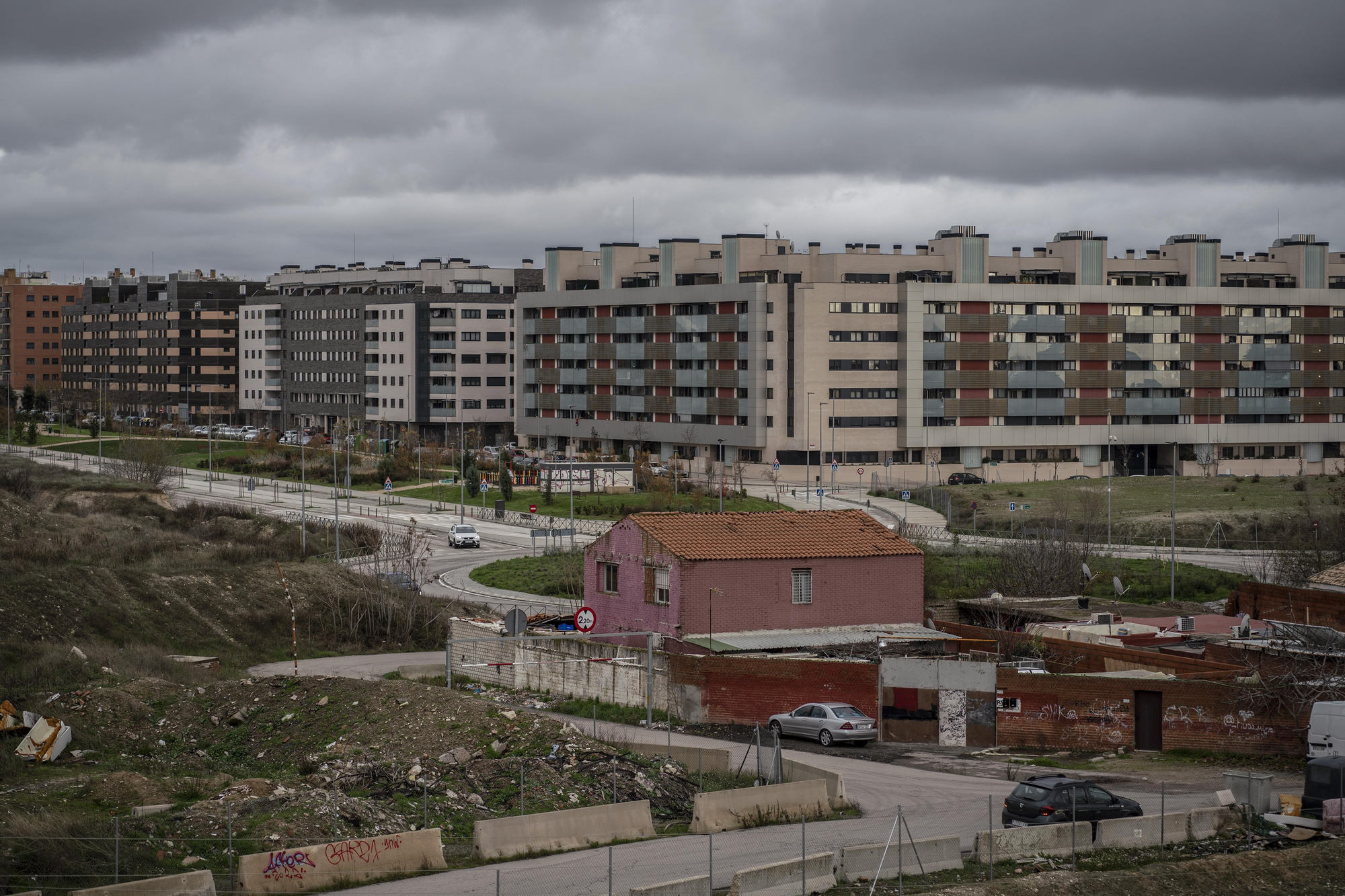 La Cañada Real, Madrid.
