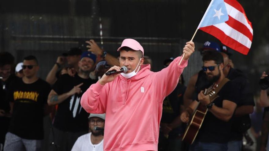 Imagen de archivo del cantante Bad Bunny.
