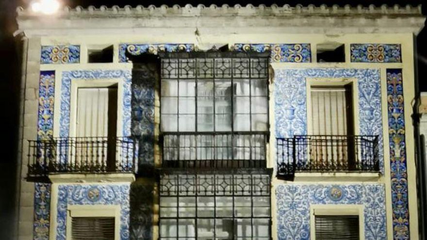 Imagen de la popular Casa de Mirón en Cáceres