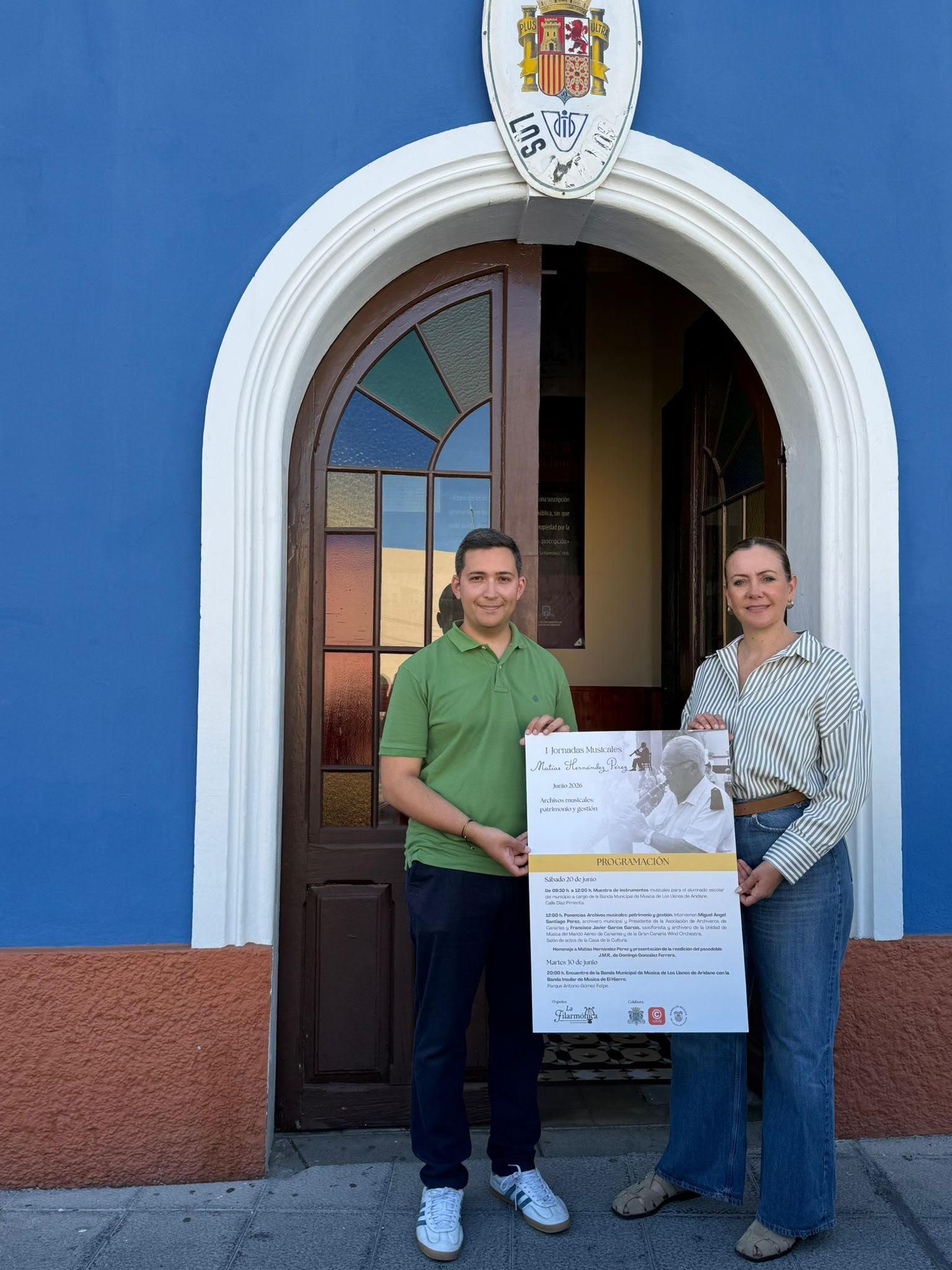 La Asociación La Filarmónica presenta las I Jornadas Musicales Matías Hernández Pérez.