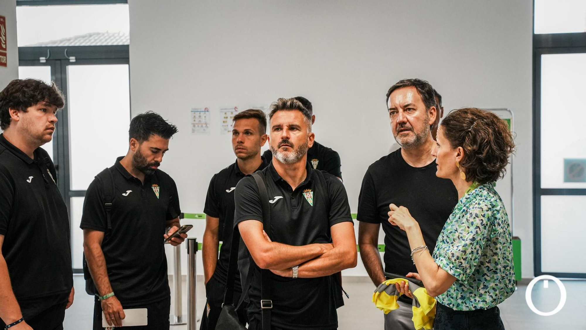 El Córdoba CF ya viaja en avión camino a Gijón