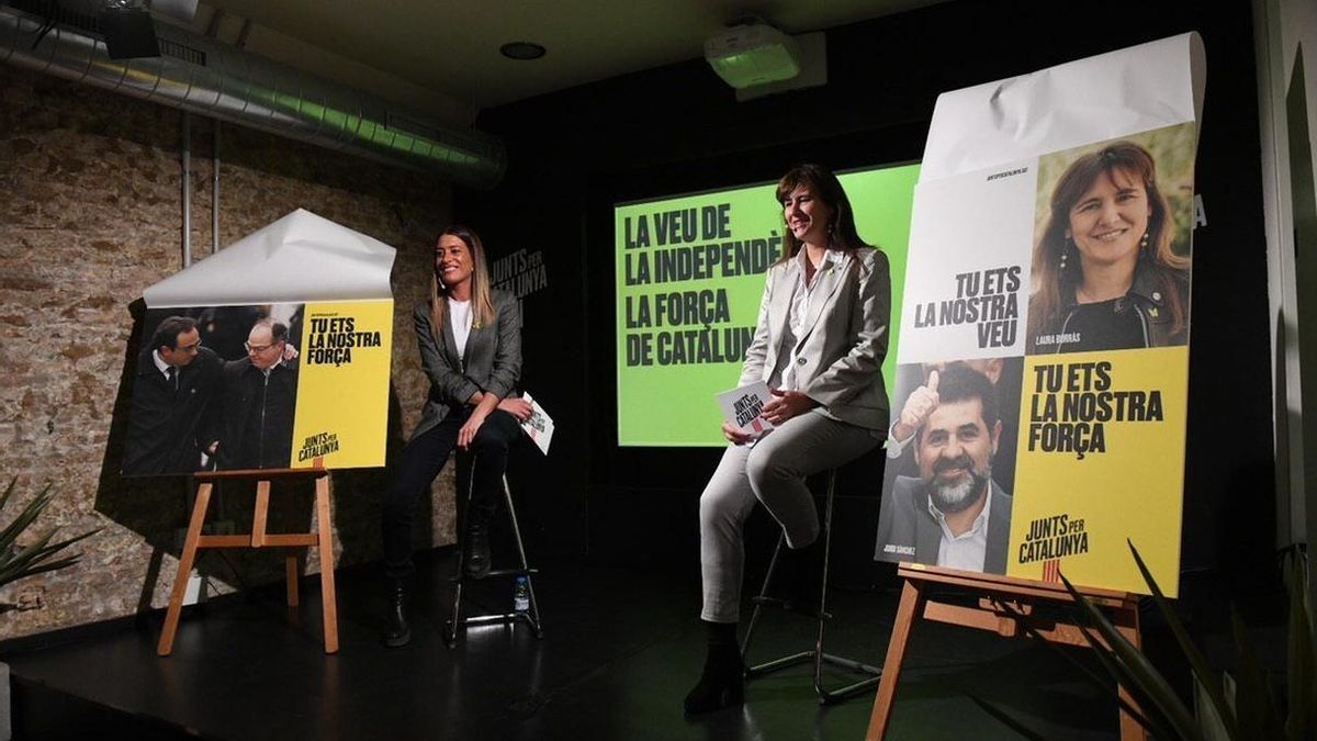 JxCat se presenta con el lema 'Tú eres nuestra voz. Tú eres nuestra fuerza'
