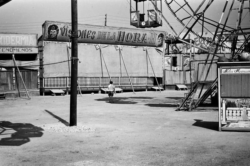 Las barracas de 1958 en el paseo de Cervantes