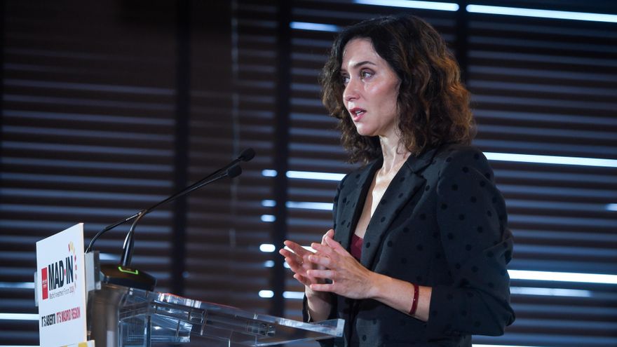 La presidenta de la Comunidad de Madrid, Isabel Díaz Ayuso.