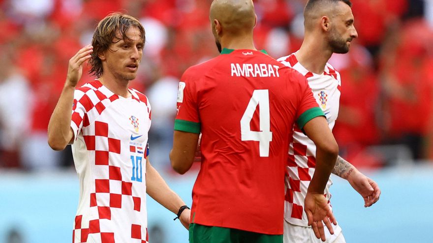 Croacia y Marruecos igualaron sin goles en el primer partido del Grupo F