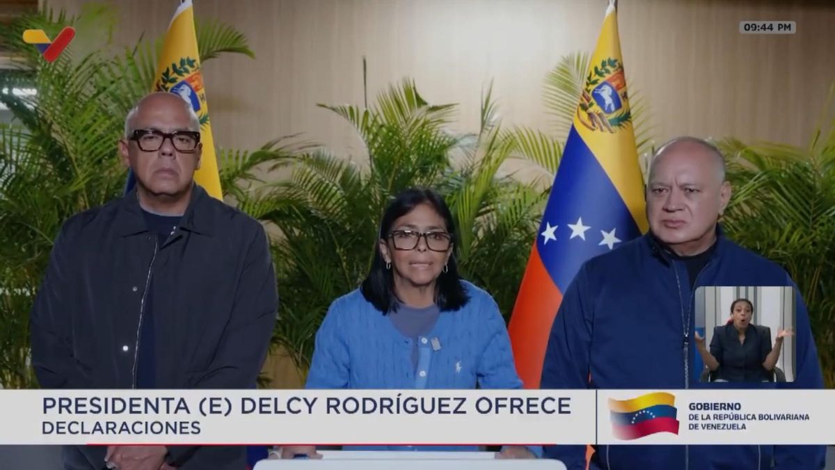 Delcy Rodríguez agradece mensajes de "apoyo y solidaridad" de líderes mundiales